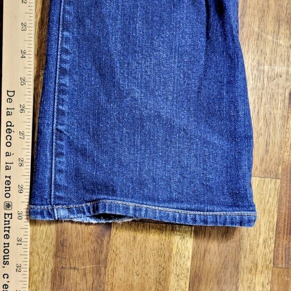 Lucky Brand Women's Maternity Dungarees Size XS Sweet N Low Wide Leg Made In USA - Picture 4 of 11